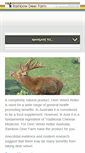 Mobile Screenshot of deerfarm.com.au